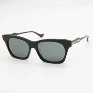 サングラス GUCCI Gucci - GG1299S - 001 BLACK BLACK GREY Gucci GG1299S S (55 - 16) with Grey lenses and Black frame